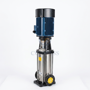 ปั๊มหอยโข่งแบบหลายระดับแนวตั้ง 4kw CDLF8-100 สเตนเลสสตีลเกรด SS304 ความจุ 4000 <span class=keywords><strong>ลิตร</strong></span>/ชม. พร้อมหน้าแปลน PN25 ราคาดี - Product Image 4