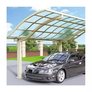 CHARMING Modern Customised Side Aluminium Carport Sun Shade Auto Car Shelter