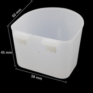 Mangeoires pour perruches perroquets, 1 pièce, bol d'eau, fontaine abreuvoir, fontaine, mangeoires pour cailles, instruments de culture - Product Image 2