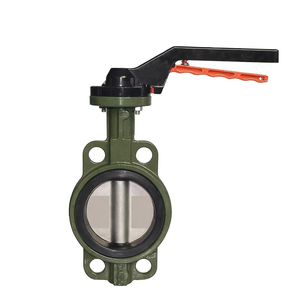 Válvula de Mariposa de Asiento de Goma NBR DN100 PN16 de 4 Pulgadas con Mango de Hierro Fundido, Pedido Urgente COVNA - Product Image 3