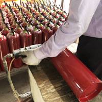 Extincteur portatif 2/3/5/8 kg certifié 3C rouge pour voitures, magasins, usines et bureaux