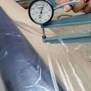 Tấm màng <span class=keywords><strong>PVC</strong></span> mềm trong suốt chất lượng cao của Trung Quốc, siêu trong suốt, chống ẩm, cấp máy móc, in nổi, dùng cho nệm - Product Image 4