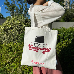 Bolsa Tejida de Tela Orgánica Reciclada con Impresión Personalizada, Bolsa de Lona Resistente con Impresión Promocional Personalizada - Product Image 3