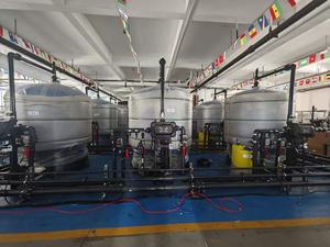 Système de dessalement par osmose inverse 20 TPH pour <span class=keywords><strong>eau</strong></span> saumâtre, entièrement contrôlé par PLC, pour l'alimentation des chaudières de l'industrie textile - Product Image 4
