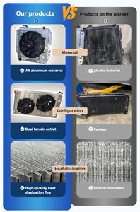 หม้อน้ำอลูมิเนียม GTGMOTO 3 แถว สำหรับรถยนต์โตโยต้า โคโรลล่า KE30 <span class=keywords><strong>KE35</strong></span> KE38 KE55 KE70 ปี 1974-1985 เกียร์ธรรมดา - Product Image 5