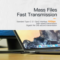 Cable USB C de 100W PD con Carga Rápida, Compatible con USB 3.1 5A, Chip Emark, Trenzado Metálico, Tipo C, Cable para Monitor de Video