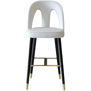 <span class=keywords><strong>Tabouret</strong></span> haut nordique moderne <span class=keywords><strong>de</strong></span> luxe léger en chêne pour la salle à manger et le salon pour la maison Design <span class=keywords><strong>Bar</strong></span> Réception Chaise <span class=keywords><strong>de</strong></span> réception - Product Image 6