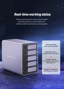 Ổ Cứng Chuẩn <span class=keywords><strong>NAS</strong></span> OEM Ổ Cứng <span class=keywords><strong>SATA</strong></span> USB 3.2 3.5Inch Ổ Cứng Không Có Cổng Type-C 5 X <span class=keywords><strong>SATA</strong></span> 3.5Inch Ổ Cắm Ổ Cứng - Product Image 6