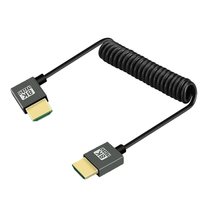 Câble rétractable Atomos pour caméra 2.0 4K, pour Mini Micro, 1,5 m, pour moniteur