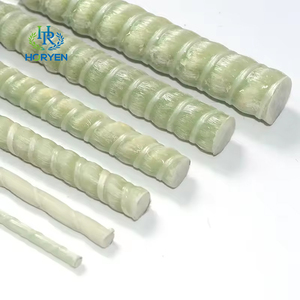 High Strength 6mm 8mm 10mm 12mm <strong>Fiberglass</strong> Corrugated Rods FRP <strong>Rebar</strong> - Product Image 3