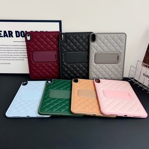 Étui antichoc à grille 3D avec support pliable pour <span class=keywords><strong>iPad</strong></span> 10 11 2025 A16 12 <span class=keywords><strong>Air</strong></span> 4 5 6 7 8 2026 Housse de tablette pour <span class=keywords><strong>iPad</strong></span> Pro 11 2025 - Product Image 1