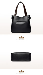 Large Capacity Casual <b>Tote</b> Bag Female Luxury Handbag Shoulder Bag for Women Ladies Vintage PU Leather Crossbody Bag - Product Image 5