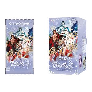 24 boîtes en gros de cartes de collection ShiningSoul Onmyoji Hyakki <span class=keywords><strong>Kitan</strong></span> Série 2 Dream Blossom Whisper Collection Jeu de cartes à collectionner - Product Image 1