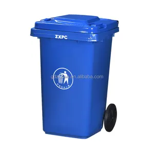 100 Liter Open Top Plastic Dustbin Out Door Waste Bins