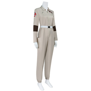 Disfraz de Cosplay de los Cazafantasmas para Mujer, Talla Adulto, Color Beige con Detalles Marrones, Traje de Halloween - Product Image 3