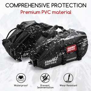 Sac latéral étanche <span class=keywords><strong>universel</strong></span> personnalisé pour <span class=keywords><strong>moto</strong></span>, bâche étanche, à sec, livraison gratuite - Product Image 2