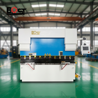 Máquina de Doblado de Placas Metálicas Totalmente Automática Nanjing BOST de 3200 mm, Sistema CNC TP10S, 2 Años de Garantía para Acero Inoxidable