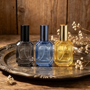 Custom Perfume Bottle with <b>Box</b> Packaging 10ml Square Refillable Original Men's Perfume <b>Empty</b> Glass Design Spray Bottle - Product Image 4