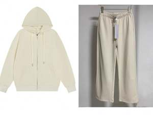 Le nouveau sweat à capuche minimaliste à manches longues et coupe ample de la marque de vêtements pour l'hiver - Product Image 3