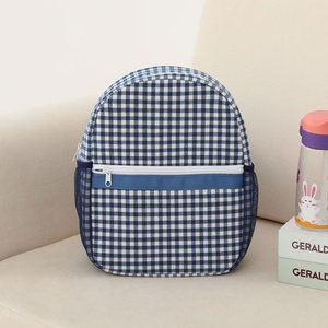 Nouveau <span class=keywords><strong>Sac</strong></span> à Dos Étudiant Style Campus à Carreaux, Simple et Frais, Capacité 20-35L, Idéal pour Voyages Courts et Étudiants - Product Image 2