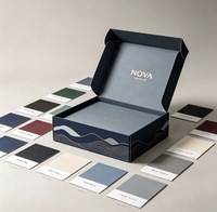 Boîte d'expédition pliante en carton ondulé personnalisée avec impression de logo privé pour vêtements, cosmétiques, cadeaux, produits, emballage en vrac