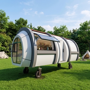 Maisons capsules préfabriquées modulaires à vendre - Structure en acier écologique à énergie solaire avec design moderne pour sites touristiques et hôtels - Product Image 4