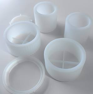 DIY Round Hexagonal Organizer Silicone Molds Crystal Drip Geometric Epoxy Cup Silicone Resin <strong>Moulds</strong> - Product Image 4