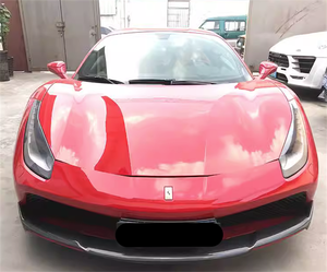 ชุดตัวถังคาร์บอนไฟเบอร์สไตล์488สำหรับ<span class=keywords><strong>รถ</strong></span>ยนต์ประกอบด้วยกระโปรงขอบปากข้างกันชนท้ายโป๊ะปีกระบายอากาศ - Product Image 3