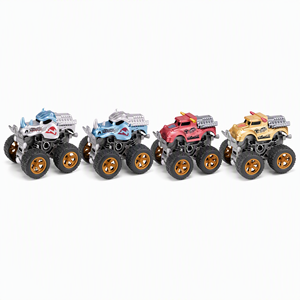 Camioneta <span class=keywords><strong>de</strong></span> juguete <span class=keywords><strong>Monster</strong></span> Bull <span class=keywords><strong>de</strong></span> doble inercia, <span class=keywords><strong>de</strong></span> aleación fundida a presión, todoterreno, con amortiguador, 4WD, <span class=keywords><strong>de</strong></span> retrofricción, al por mayor - Product Image 1