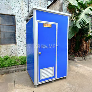 Contenedor de Baño Móvil Plegable de Gran Espacio con Remolque, Modelo 2025 - Product Image 1