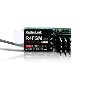Récepteur <span class=keywords><strong>Radiolink</strong></span> Factory R4FGM 2.4GHz PWM 4CH RC Gyro pour Radio <span class=keywords><strong>RC4GS</strong></span> <span class=keywords><strong>V3</strong></span> RC6GS /T8S pour Mini Véhicules RC Voiture/Camion RC - Product Image 1