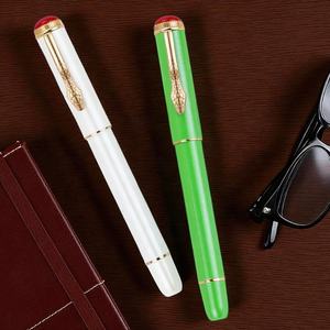 Juego de pluma estilográfica de Metal <span class=keywords><strong>Jinhao</strong></span> 025, estilo Clip de serpiente (punta EF/F), suministro de papelería de oficina, caja de Metal duradera, regalo de escritura en caja - Product Image 5