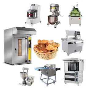 Shenzhen Commercial Industrial Electric Automatic Bread Baking Oven Bakery Equipment Full Set Baking Equipment