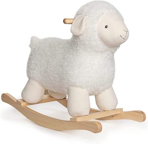 <span class=keywords><strong>Peluche</strong></span> personnalisée en coton PP rembourrée, éléphant bébé, agneau, balançoire avec base en bois, jouet unique pour les tout-petits - Product Image 6