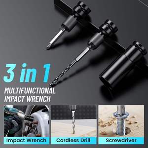 Industrial Grade 21V Brushless Cordless Impact <b>Wrench</b> 1/2 Inch Hex Head High Torque 479 Ft-lbs(650Nm) 2x4.0Ah Lithium-Ion 1 Year - Product Image 5
