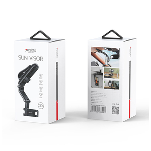 <span class=keywords><strong>C194</strong></span> xe điện thoại núi Sun Visor người giữ điện thoại cho xe phổ Clip 360 độ có thể điều chỉnh điện thoại di động đứng gương chiếu hậu cái nôi - Product Image 6