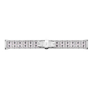 Breathable Luxury Stainless Steel with Ceramic Band for Watch 24mm Butterfly Clasp 22cm - Product Image 2