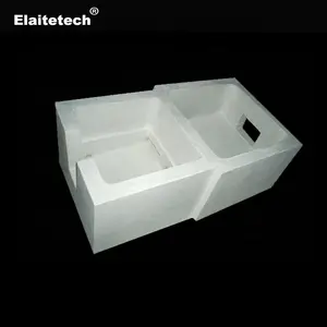 Caja de filtro de aluminio prefundido y prefundido de corindón y cuenco de filtro para fundición en rollo