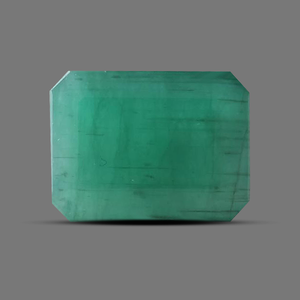 Pierre précieuse verte naturelle émeraude de 7,45 carats, certifiée Panna, qualité export, haute qualité, pour bague, pendentif, bijoux. - Product Image 2