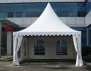 Showcoco — pagode en PVC en Aluminium, tenues <span class=keywords><strong>de</strong></span> fête, <span class=keywords><strong>chapiteau</strong></span> d'extérieur, avec chapeau chinois, <span class=keywords><strong>chapiteau</strong></span> <span class=keywords><strong>de</strong></span> <span class=keywords><strong>jardin</strong></span> - Product Image 2