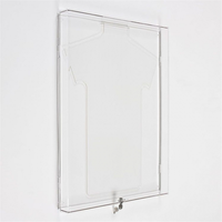 Cadres de présentation pour maillots de football en acrylique transparent de haute qualité, protection UV, impression sérigraphiée, taille personnalisée, pour la maison ou le bureau