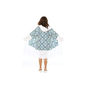 Accappatoio stampato con piastrelle malocchio Peshtemal da donna con Design speciale