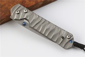 Navaja Plegable de Acero Inoxidable Gris, Herramienta para Cortar Frutas de Uso Diario en el Hogar - Product Image 6