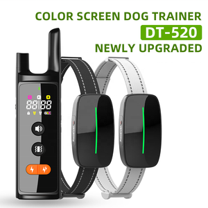 Wiederauf ladbare elektronische Schock Hund Training Anti Barking Beep Sound Gerät LCD-Display Vibration Anti-Bark Fernbedienung Halsband - Product Image 3
