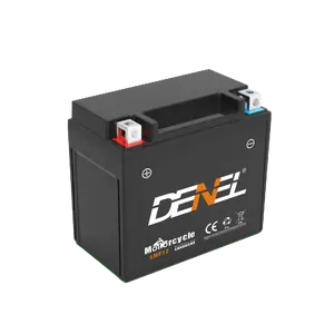 Batería de Motocicleta DENEL Liyang Industry de Bajo Precio y Alta Calidad, 12v <span class=keywords><strong>12</strong></span> Ah 6MF12 Smf, Batería para Motores de Dos Ruedas - Product Image 1
