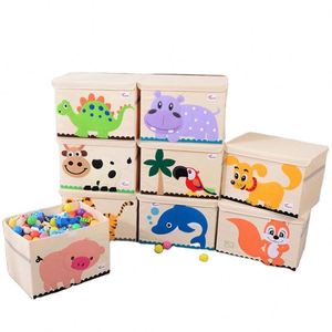 Toy Box <b>Storage</b> Kids Toy Organizer Closet <b>Storage</b> Organization Foldable <b>Storage</b> Box with Lid - Product Image 1