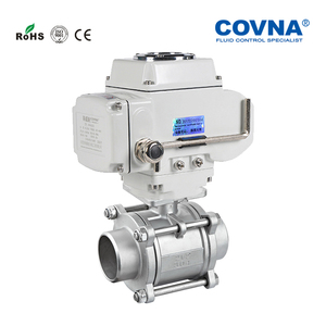 วาล์วบอลสแตนเลสแบบเชื่อมเต็มตัว 3 ชิ้น 2 ทาง รุ่น COVNA HK60-Q-3PS-H พร้อมมอเตอร์ไฟฟ้า - Product Image 3