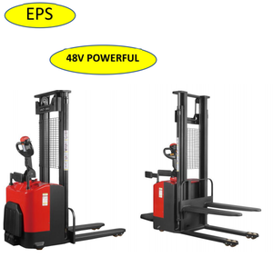 HELI 공장 가격 스탠드 온 전동 스태커 1.5톤 2톤 용량 보행자 조작 창고 자재 취급 지게차 - Product Image 3