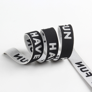 Dây thun dệt may có logo thương hiệu tùy chỉnh, chất liệu Jacquard, xuất xứ từ nhà máy Trung Quốc, dùng cho thể thao/fitness/phòng tập - Product Image 5