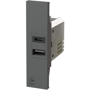 4Box Enchufe de Pared USB 3.0A Blanco para Actualización Retrofit con Compatibilidad Bticino Living Now - Product Image 2